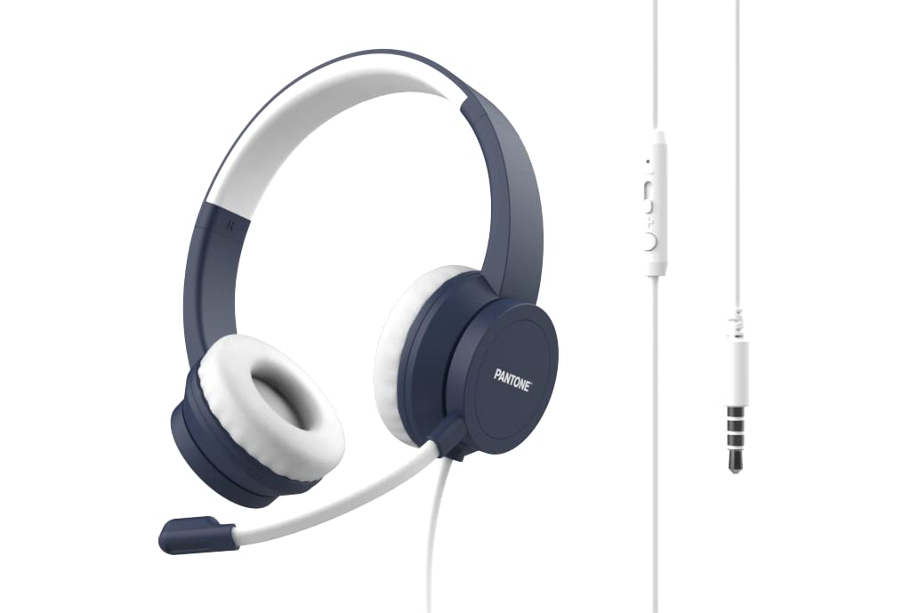 Celly Headphone Jack with Microphone Navy