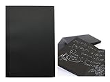 Unfigured Cover Black Paper Notebook - 7.1 x 5 x 0.6 Inches / 120 sheets (1)
