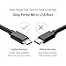 Coiled Micro USB Cable for Car, ONE PIX Retractable USB Charger Cord Compatible Android Phones Galaxy S5 S6 S7 Edge, Note 6 5, Kindle (Black)