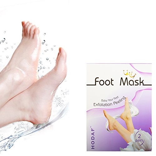 2 Pairs Exfoliant Foot Peel Spa Mask Exfoliating Scrub Removes Dry Dead Skin and Calluses, Repair Rough Heels, Get Soft Smooth Baby Foot