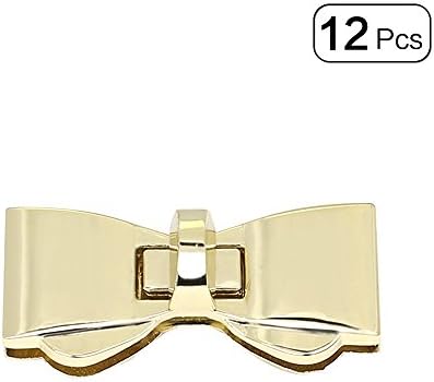 12Pcs Butterfly Shape Turn Clasp Closure Twist Lock Luggage Bags Buckle Parts