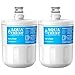 AQUACREST LT500P Replacement Refrigerator Water Filter, Compatible with LG 5231JA2002A, LT500P, GEN11042FR-08, LFX25974ST, ADQ72910901, ADQ72910907, Kenmore 9890, 46-9890, 469890 (Pack of 2)