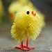 48 Miniature Chenille Baby Chicks for Easter or Arts and Crafts