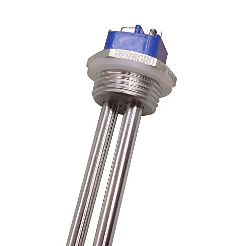 Twowings 4546 ERE Foldback Water Heater Element with Low Watt Density 120v 1500w ASIN: B018S4AP5Y View on Amazon, Silver
