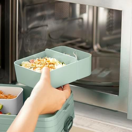 – Porta Pranzo Bento Take A Break Midi – Sacco per il Pranzo con Bento Box – Porta Pranzo per Panini, Spuntini e Avanzi – Snack e Pranzo - 900 ml - Nordic Black