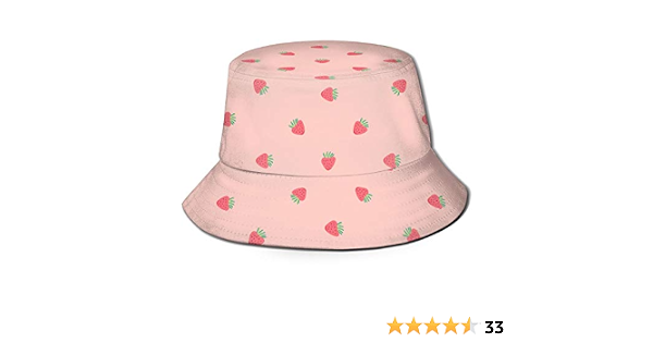 Pink Strawberry Background Unisex 