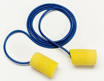 AO Safety/3M EAR Classic Corded Earplugs w/ Individual Poly Bags 311-1101 | 20 PR