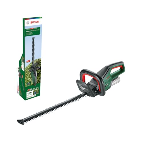 Bosch Akku-Heckenschere UniversalHedgeCut 18V-50 (ohne Akku, 18-Volt-System, Messerlänge 50 cm, im Karton)