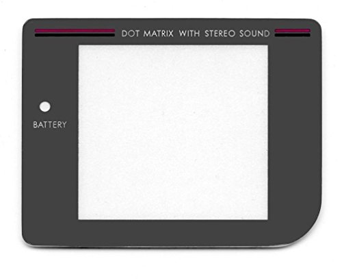 Replacement Screen Lens for Original Nintendo Game Boy System DMG-01 1989 Grey by Atomic Market