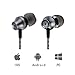 Earbuds Earphones with Selfie, Welmor In-Ear Stereo Bass Headphones Noise Isolating Headsets with Built-in Remote Shutter /Microphone/ Volume Control +Carrying Case+Extra Earbuds(S/M/L) (Black)