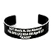 Birsppy Custom Memorial Bracelet Black / .75