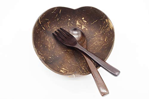 בהירות Muse Artisan קוקוס Heart Shaped סט צלחת שטוחה 100