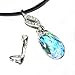 1 Pc Rhodium .925 Sterling Silver Cz Ribbon Bail Pendant Connector Dangle Clasp/Findings/Bright