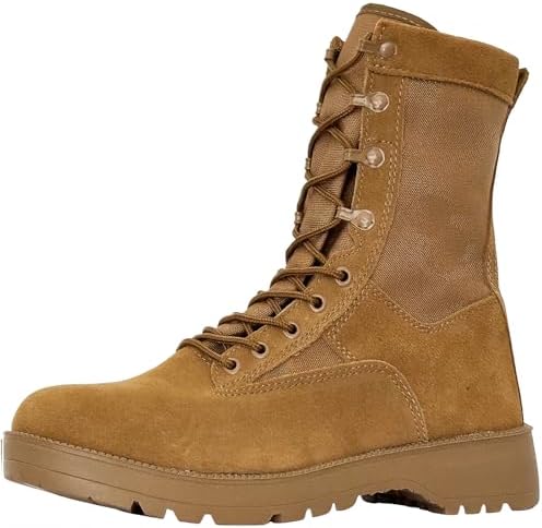 Lotus Tigertan Tan Suede Combat Military Tactical Boots Mens EU 44 Military tan dessert combat - Gem main image 2