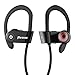 Bluetooth Headphones, Parasom A6 Wireless Sports Noise Cancellation Earphones Sweatproof Earhook Design Superb Sound with Mic For iPhone & all Android for Running Workout (Black)