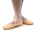 Danzcue Adult Split Sole Canvas Pink Ballet Slipper 4.5 M US