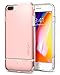 Spigen Flip Armor iPhone 8 Plus/iPhone 7 Plus Case with Durable Protection and Hidden Card Storage for Apple iPhone 7 Plus (2017) / iPhone 7 Plus (2016) - Rose Gold
