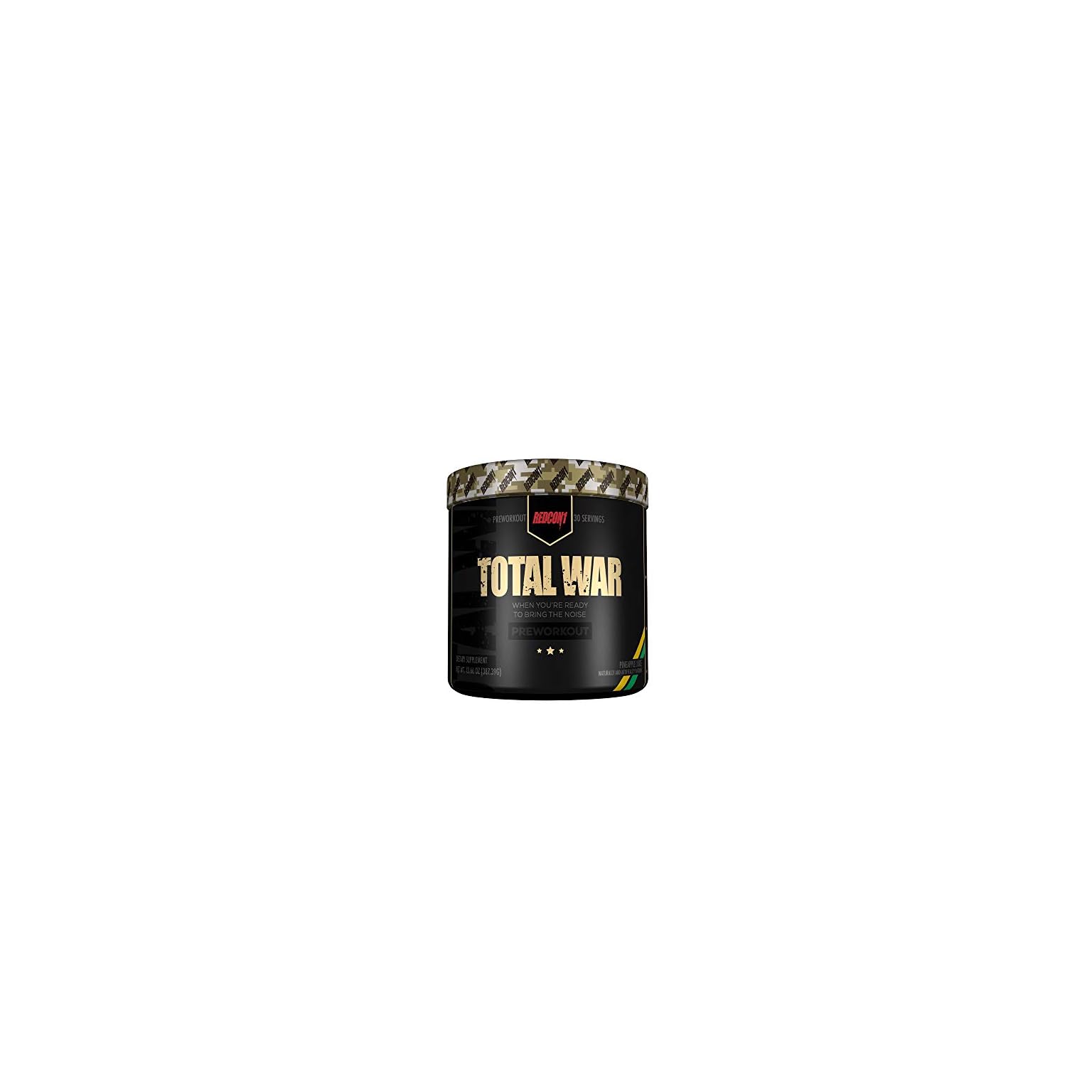 Redcon1 Total War Pre Workout, 30 Servings, Boost Energy Redcon1 Total War Pre Workout, 30 Servings, Boost Energy
