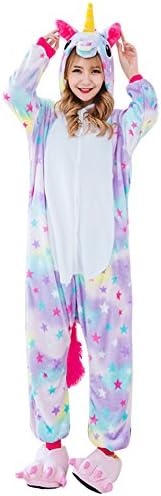 Kids Unicorn Onesie Pajamas Costume for Halloween Cosplay