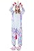 Kids Unicorn Onesie Pajamas Costume for Halloween Cosplay Christmas Gift (130(Suggested Height: 51