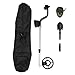 INTEY Metal Detector with LCD Showing Detecting Depth and High-accuracy Discrimination in Oxford Carry Bag (With Multi-function folding shovel) (Black)