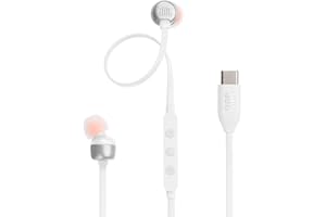 JBL, Fone de Ouvido Com Fio, Intra-Auricular, Tune 310 C - Branco