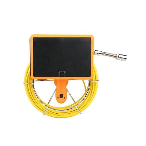 CHENYE Handheld-Endoskop-Kamera, Borrekop-Inspektionskamera mit 7"LCD-Monitor, Car Motor-Geltungskamera