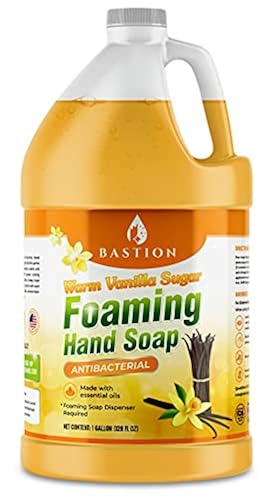 thumbnail image 2 of Bastion Mango Antibac Hand Soap Refill, Pearlized Cream, 8 Fl Oz – Pina Colada Scent 2 of 6