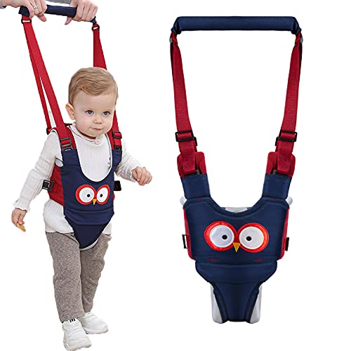 Baby Walker, Adjustable Baby Walking Harness Safety Harnesses, Pulling and Lifting Dual Use 7-24 Month Breathable Stand…
