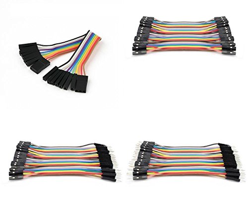 Many Helicopter Quadcopter Airplane Boat Car Controller [QTY: 1] Dupont 40 Qty 10cm 2.54mm 1pin Female to Jumper Wire Cables [QTY: 1] Male [QTY: 1] [QTY: 1] (100mm) Super Clean RC Ribbon Extensions Se