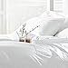 Classic Linen King Size Fitted Sheets, T-200, White,