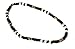 Black Ball White Shark Bones Beads Surfer Beach Elastic Necklace Boy Men Hawaiian Natural Jewelry