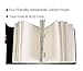 RUSTIC TOWN Leather Diary With Lock - Unlined Notebook and Journals to Write in