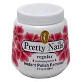 Pretty Nails 8oz. Jar Regular Polish Remover