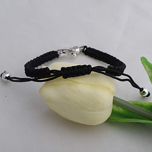 Hairdresser Macrame Bracelet Handmade Barber Bracelet Beautician Bracelet (Black) - Thumbnail 3