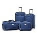 American Tourister Fieldbrook XLT 4pc Set (bb/Wh Dfl/ 21/25 Upright), Navy