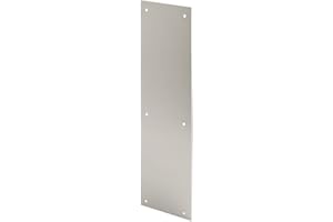 Prime-Line Products J 4626 Door Push Plate, 4-Inch x 16-Inch, Stainless