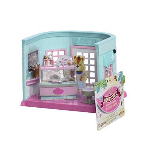 Li'l Woodzeez Scoops & Sprinkles Ice Cream Parlor Playset Pricepulse