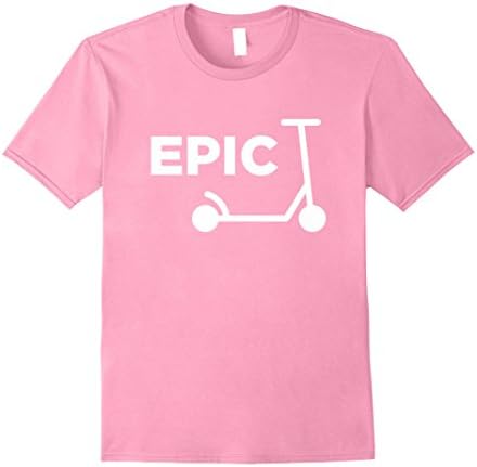 Mens Epic Scooter Kids & Adults T-Shirt XL Pink