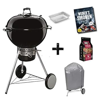 Weber® Kugelgrill Master-Touch GBS 57 cm schwarz, Special Edition Pro inkl. Abdeckhaube