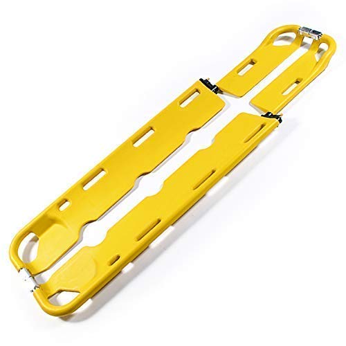 ASA TECHMED Plastic Scoop Stretcher, Adjustable Lightweight Aluminum EMT Medical