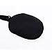 Mudder Silk Eye Patch with Elastic Strap for Amblyopia Lazy Eye Strabismus, Black (8 x 6.5 cm)