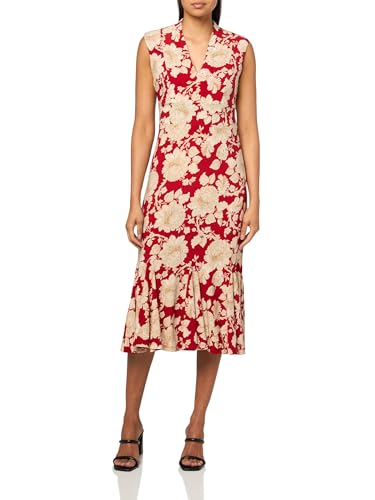 Tommy Hilfiger Women's Dresses Midi Dress, Samba/Sand, 16