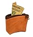 Artisan's Made Leather Coin Purse in Light Brown (leather color) - from Costa Rica.