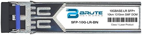 Brute Networks SFP-10G-LR-BN - 10GBASE-LR 10km SMF 1310nm SFP+ Transceiver (Compatible with OEM PN# SFP-10G-LR)