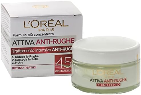 L'OREAL Anti-Rugas Ativo + 45 anos 50 ml de cuidados faciais