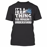 It's A Jeep Thing You Wouldn't Understand T Shirt, Jeep T Shirt, Funny Shirts Unisex (XL,Black)