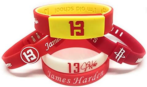 SportsBraceletsPro - Basketball Fan Starter Pack - Your Favorite Player/Team Sets - an Assortment of Bracelets - Adult Size 7.7" or Kid Size 6.7"