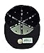MLB Los Angeles Dodgers Black with White 59FIFTY Fitted Cap, 7 1/8