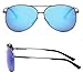 Polarized Aviator Sunglasses for Men - FEIDU Driving Sunglasses Unisex FD9002 (blue-9002, 2.28)